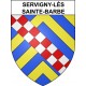 Servigny-lès-Sainte-Barbe 57 ville sticker blason écusson autocollant adhésif