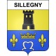Sillegny 57 ville sticker blason écusson autocollant adhésif