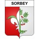 Adesivi stemma Sorbey adesivo