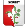 Stickers coat of arms Sorbey adhesive sticker