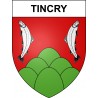 Pegatinas escudo de armas de Tincry adhesivo de la etiqueta engomada