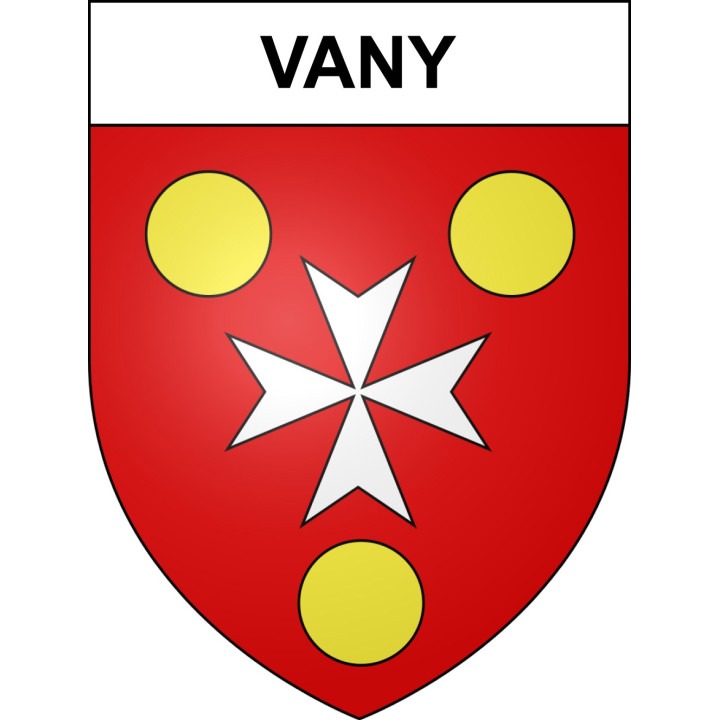 Vany Sticker wappen, gelsenkirchen, augsburg, klebender aufkleber