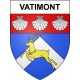 Stickers coat of arms Vatimont adhesive sticker