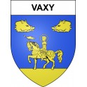 Vaxy 57 ville sticker blason écusson autocollant adhésif