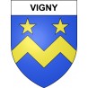 Adesivi stemma Vigny adesivo