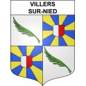 Adesivi stemma Villers-sur-Nied adesivo
