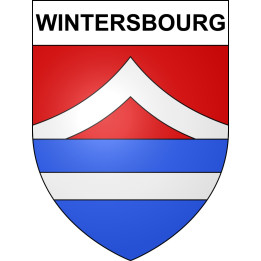 Wintersbourg Sticker wappen, gelsenkirchen, augsburg, klebender aufkleber
