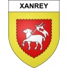 Pegatinas escudo de armas de Xanrey adhesivo de la etiqueta engomada