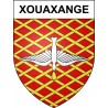 Stickers coat of arms Xouaxange adhesive sticker