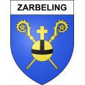 Pegatinas escudo de armas de Zarbeling adhesivo de la etiqueta engomada