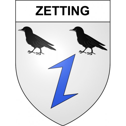 Adesivi stemma Zetting adesivo