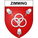 Stickers coat of arms Zimming adhesive sticker
