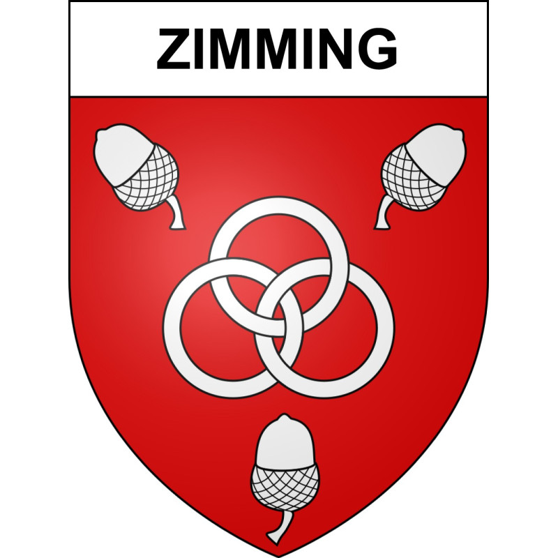 Adesivi stemma Zimming adesivo