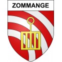 Stickers coat of arms Zommange adhesive sticker