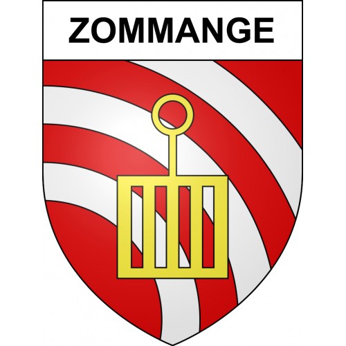 Zommange 57 ville sticker blason écusson autocollant adhésif