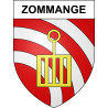 Zommange 57 ville sticker blason écusson autocollant adhésif