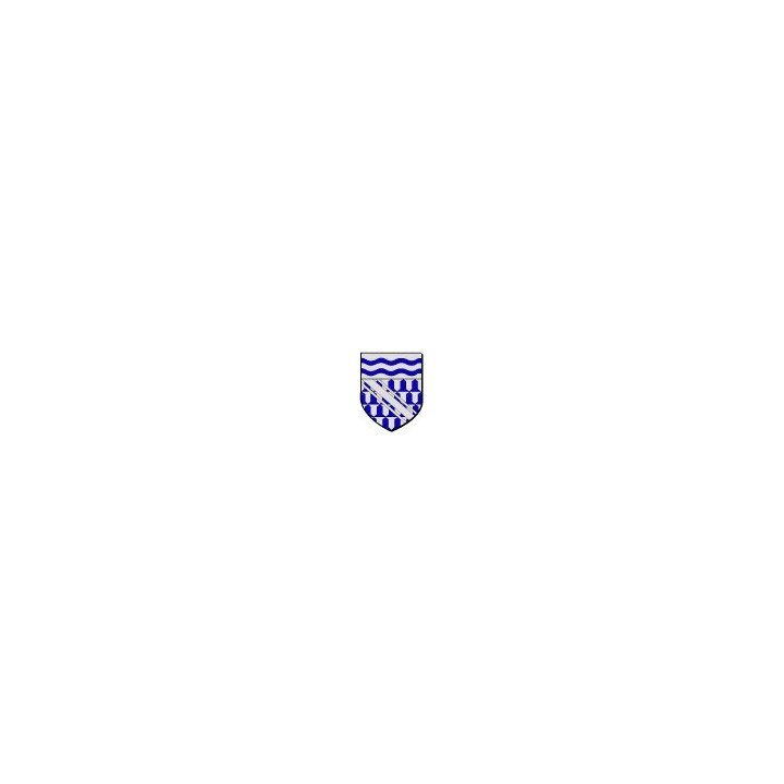 La Rivière-de-Corps Sticker wappen, gelsenkirchen, augsburg, klebender aufkleber