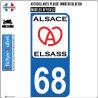 66 Cerdanya sticker sticker plate