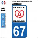 66 Cerdanya sticker adesivo piastra
