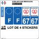 66 Cerdanya sticker adesivo piastra