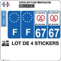 66 Cerdanya sticker aufkleber platte