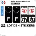 66 Cerdanya sticker aufkleber platte