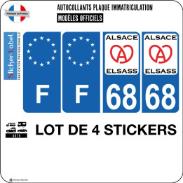 66 Cerdanya sticker aufkleber platte