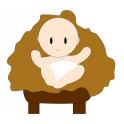 Bébé autocollant adhésif sticker logo 634