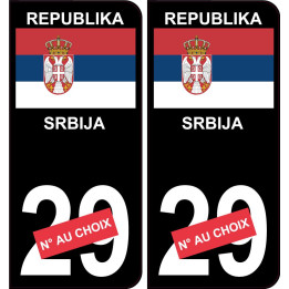 66 Cerdanya sticker aufkleber platte