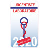Caduceus pflegeassistentin sticker aufkleber