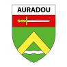 Auradou 47 ville sticker blason écusson autocollant adhésif