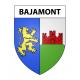 Bajamont Sticker wappen, gelsenkirchen, augsburg, klebender aufkleber