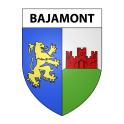 Bajamont Sticker wappen, gelsenkirchen, augsburg, klebender aufkleber
