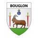 Adesivi stemma Bouglon adesivo