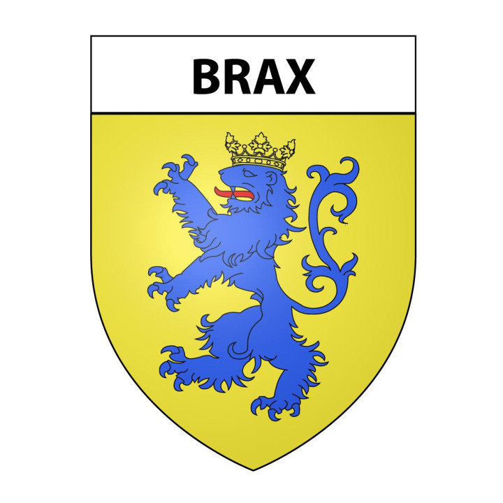 Stickers coat of arms Brax adhesive sticker