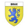 Stickers coat of arms Brax adhesive sticker