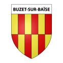 Buzet-sur-Baïse Sticker wappen, gelsenkirchen, augsburg, klebender aufkleber