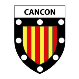 Cancon Sticker wappen, gelsenkirchen, augsburg, klebender aufkleber