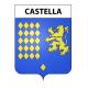Adesivi stemma Castella adesivo