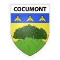 Stickers coat of arms Cocumont adhesive sticker