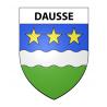 Adesivi stemma Dausse adesivo