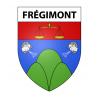 Stickers coat of arms Frégimont adhesive sticker