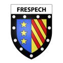 Frespech 47 ville sticker blason écusson autocollant adhésif