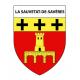 La Sauvetat-de-Savères 47 ville sticker blason écusson autocollant adhésif