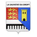 La Sauvetat-du-Dropt Sticker wappen, gelsenkirchen, augsburg, klebender aufkleber