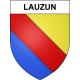 Lauzun Sticker wappen, gelsenkirchen, augsburg, klebender aufkleber
