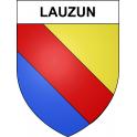 Lauzun Sticker wappen, gelsenkirchen, augsburg, klebender aufkleber
