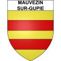 Mauvezin-sur-Gupie Sticker wappen, gelsenkirchen, augsburg, klebender aufkleber