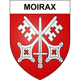 Stickers coat of arms Moirax adhesive sticker