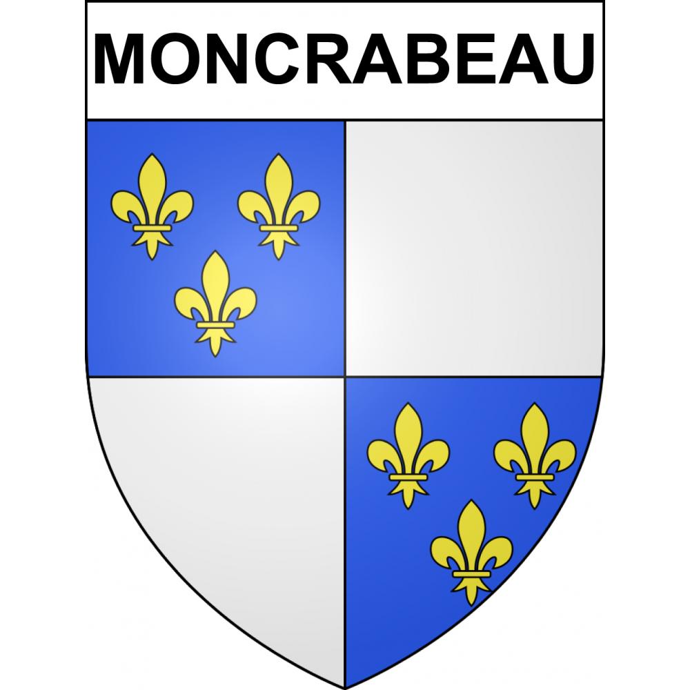 Adesivi stemma Moncrabeau adesivo